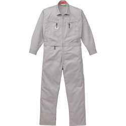 6900-008-M [つなぎ服 シルバーグレー M]