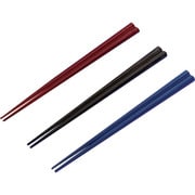 971748 [蝶プラ 江戸八角箸 19.5cm（バラ）レッド]