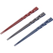 972066 [蝶プラ 木の葉箸 22.0cm（バラ）レッド]