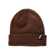 CLAW LABEL BEANIE BROWN [ビーニー]
