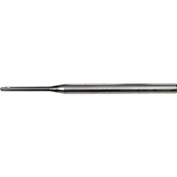 TRUSCO エンドミル 超硬ロングネックボールエンドミル（2枚刃）R0.2X5 AC40-TLNBE2R0.2-5