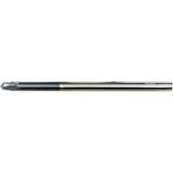 TRUSCO エンドミル 超硬ロングネックボールエンドミル（2枚刃）R1.25X10 AC40-TLNBE2R1.25-10