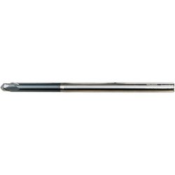 TRUSCO エンドミル 超硬ロングネックボールエンドミル（2枚刃）R1.25X8 AC40-TLNBE2R1.25-8
