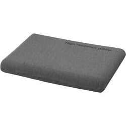 高反発ウレタン枕 コンパクトタイプ 杢グレー PLW-HUS3550