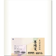 漢字用画仙紙 半切判 墨場箋 10枚入 K-0601