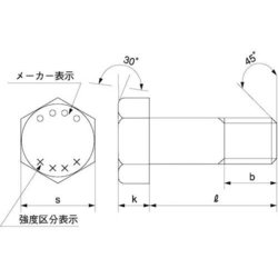 サンコーインダストリー ダクロ 10.9 六角ボルト 日本ファスナー製