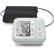 コンパクトな上腕式血圧計 ペパーミント 60回メモリー 充電池対応 CHUG330-PM-E