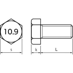 サンコーインダストリー 六角ボルト 全ネジ 左ネジ 8×30 B0-00-0008