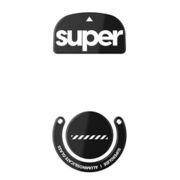 マウスソール Superglide 2 for Logitech GPro Superlight Black LGSSGB2
