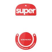 マウスソール Superglide 2 for Logitech GPro Superlight Red LGSSGR2