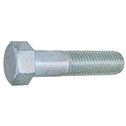 SUNCO 三価ホワイト 7マークBT（小形 半ネジ（細目 10X80（1.25 （1本入） B0-00-7514-0100-0800-03-1P