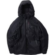 オーロラダウンジャケット AURORA DOWN JACKET N1ADJ BLK Lサイズ [アウトドア ダウンウェア メンズ]