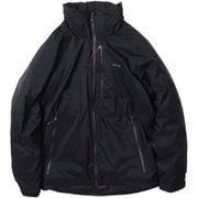 オーロラスタンドカラーダウンジャケット AURORA STAND COLLAR DOWN JACKET N1ASC BLK XLサイズ [アウトドア ダウンウェア メンズ]