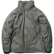 オーロラスタンドカラーダウンジャケット AURORA STAND COLLAR DOWN JACKET N1ASC M.GRY Mサイズ [アウトドア ダウンウェア メンズ]
