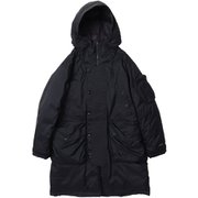 オーロラダウンフィールドハーフコート AURORA DOWN FIELD HALF COAT N1FH BLK Lサイズ [アウトドア ダウンウェア メンズ]