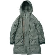 オーロラダウンフィールドハーフコート AURORA DOWN FIELD HALF COAT N1FH M.GRY Sサイズ [アウトドア ダウンウェア メンズ]