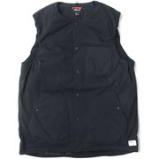 タキビリップストップインナーダウンベスト TAKIBI RIPSTOP INNER DOWN VEST N1RV BLK Lサイズ [アウトドア ダウンウェア メンズ]