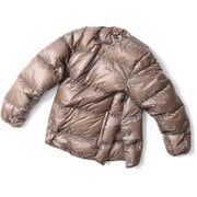 マウンテンロッジダウンクルーネックトップ OUNTAIN LODGE DOWN CREW NECK TOP N1LT モカ Lサイズ [アウトドア ダウンウェア メンズ]