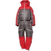 マウンテンピークダウンスーツ MOUNTAIN PEAK DOWN SUIT N1MO RED×BLK Lサイズ [アウトドア ダウンウェア メンズ]