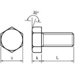 サンコーインダストリー ステン六角ボルト (UNC 1”1/8-7×6” B0-02-0030