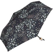 折りたたみ傘 晴雨兼用 Wpc. タイニーフラワー ミニ 50cm 手開き式 紫外線防止効果 チャコール 9903-013-002CH