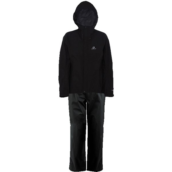 レディスコンバットレインスーツ LADIES' COMBAT RAIN SUITS ODS85030 009 ブラック Lサイズ [アウトドア レインウェア上下セット レディース]