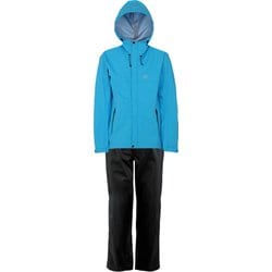 レディスコンバットレインスーツ LADIES' COMBAT RAIN SUITS ODS85030 651 スカイ Lサイズ [アウトドア レインウェア上下セット レディース]