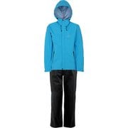 レディスコンバットレインスーツ LADIES' COMBAT RAIN SUITS ODS85030 651 スカイ Lサイズ [アウトドア レインウェア上下セット レディース]