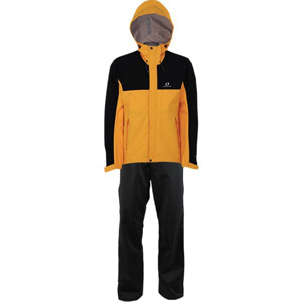 メンズコンバットレインスーツ MENS COMBAT RAIN SUIT ODS95030 183009 オレンジブラック BLサイズ [アウトドア レインウェア上下セット メンズ]