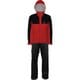 メンズコンバットレインスーツ MENS COMBAT RAIN SUIT ODS95030 056009 レッドブラック Lサイズ [アウトドア レインウェア上下セット メンズ]
