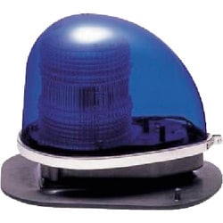 DFL-2NBB [小糸 青色丸型警光灯 2N型 ゴムマグネットタイプ 12V]