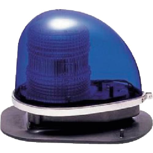 DFL-2NBB [小糸 青色丸型警光灯 2N型 ゴムマグネットタイプ 12V]