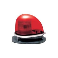 DFL-2NBR [小糸 赤色丸型警光灯 2N型 ゴムマグネットタイプ 12V]