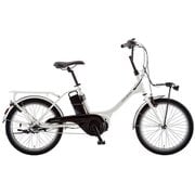 電動アシスト自転車 ASCENT M 390mm 20インチ 内装3段変速 ASCENT M (AL) LG WHITE