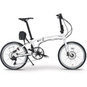 折りたたみ電動アシスト自転車 20インチ 外装10段変速 パールホワイト 51924 DE01X