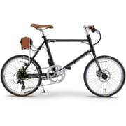 電動アシスト自転車 ミニベロ 20インチ 外装9段変速 ブラックメタリック 51931 DE03
