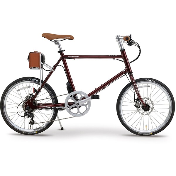 電動アシスト自転車 ミニベロ 20インチ 外装9段変速 ディープレッド 51932 DE03