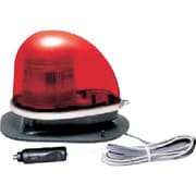 GFL-2NBR [小糸 赤色丸型警光灯 2N型 ゴムマグネットタイプ （シガーライタープラグ付） 12V]