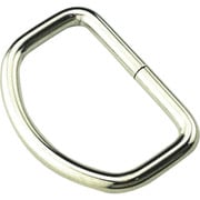 JJ-125 [ユタカメイク 平ベルト金具 月カン 25mm幅用 （2個入り）]