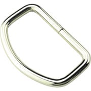 JJ-130 [ユタカメイク 平ベルト金具 月カン 30mm幅用 （2個入り）]