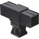 TRUSCO リニア紙管用ジョイント2（3方向 T型） KF-JOINT-2