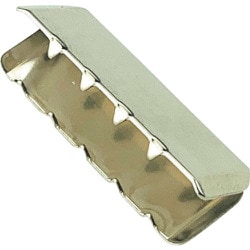 ユタカメイク 平ベルト金具 端末爪 25mm幅用 （2個入り） KM-125