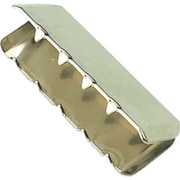 KM-125 [ユタカメイク 平ベルト金具 端末爪 25mm幅用 （2個入り）]