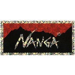ホログラフィック ロゴ ステッカー HOLOGRAPHIC LOGO STICKER N000750 レッド×ブラック [ロゴステッカー]