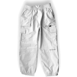 3L ミリタリーカーゴパンツ ユニセックス スノーパンツ ホワイト（W） XLサイズ TSP0004