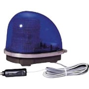 MFL-2NBB [小糸 青色丸型警光灯 2N型 フェライトマグネットタイプ （シガーライタープラグ付） 12V]