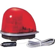 MFL-2NBR [小糸 赤色丸型警光灯 2N型 フェライトマグネットタイプ （シガーライタープラグ付） 12V]