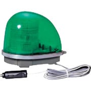 MFL-2NCG [小糸 緑色丸型警光灯 2N型 フェライトマグネットタイプ （シガーライタープラグ付） 24V]