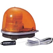 MFL-2NCY [小糸 黄色丸型警光灯 2N型 フェライトマグネットタイプ （シガーライタープラグ付） 24V]