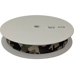 PFME-330 [ユタカメイク ベルト 迷彩ナイロン平ベルトドラム巻 ウッドランド 1.5t×38mm×25m]